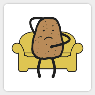 Couch Potato Sticker